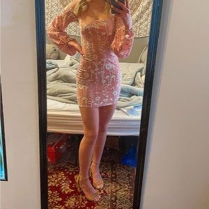 Pink Homecoming dress
